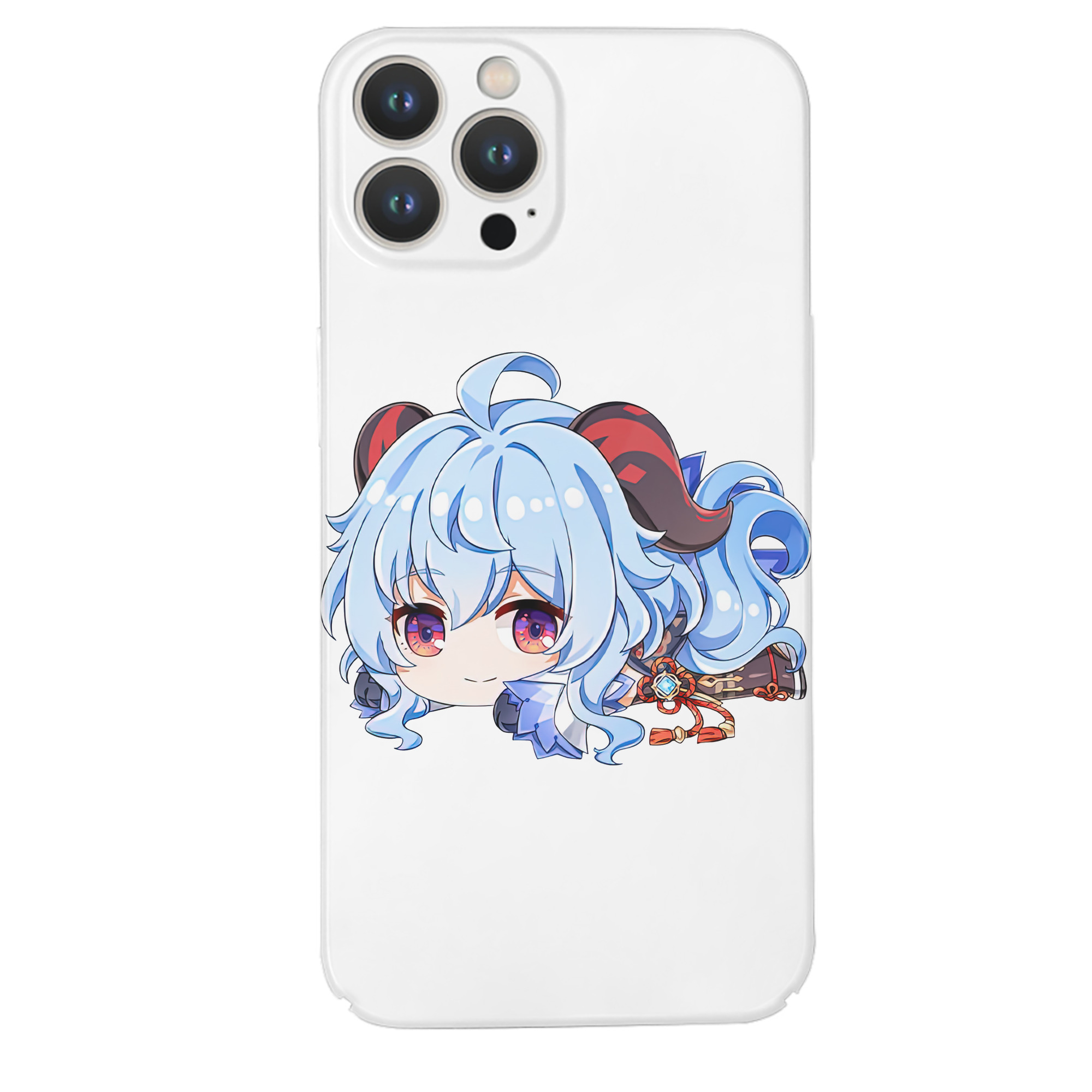 げんし神 甘雨 かんう genshin Ganyu 【iPhone 14シリーズ対応】ハードケース